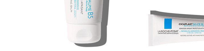 La Roche Posay Damaged cicaplast range page top