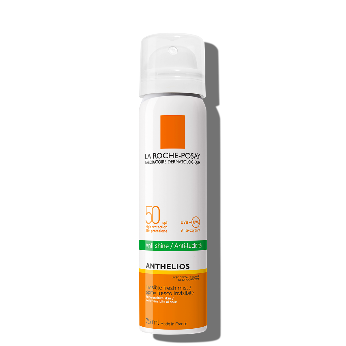Anthelios Anti Shine Fresh Mist Spf50 Facial Sunscreen By La Roche Posay