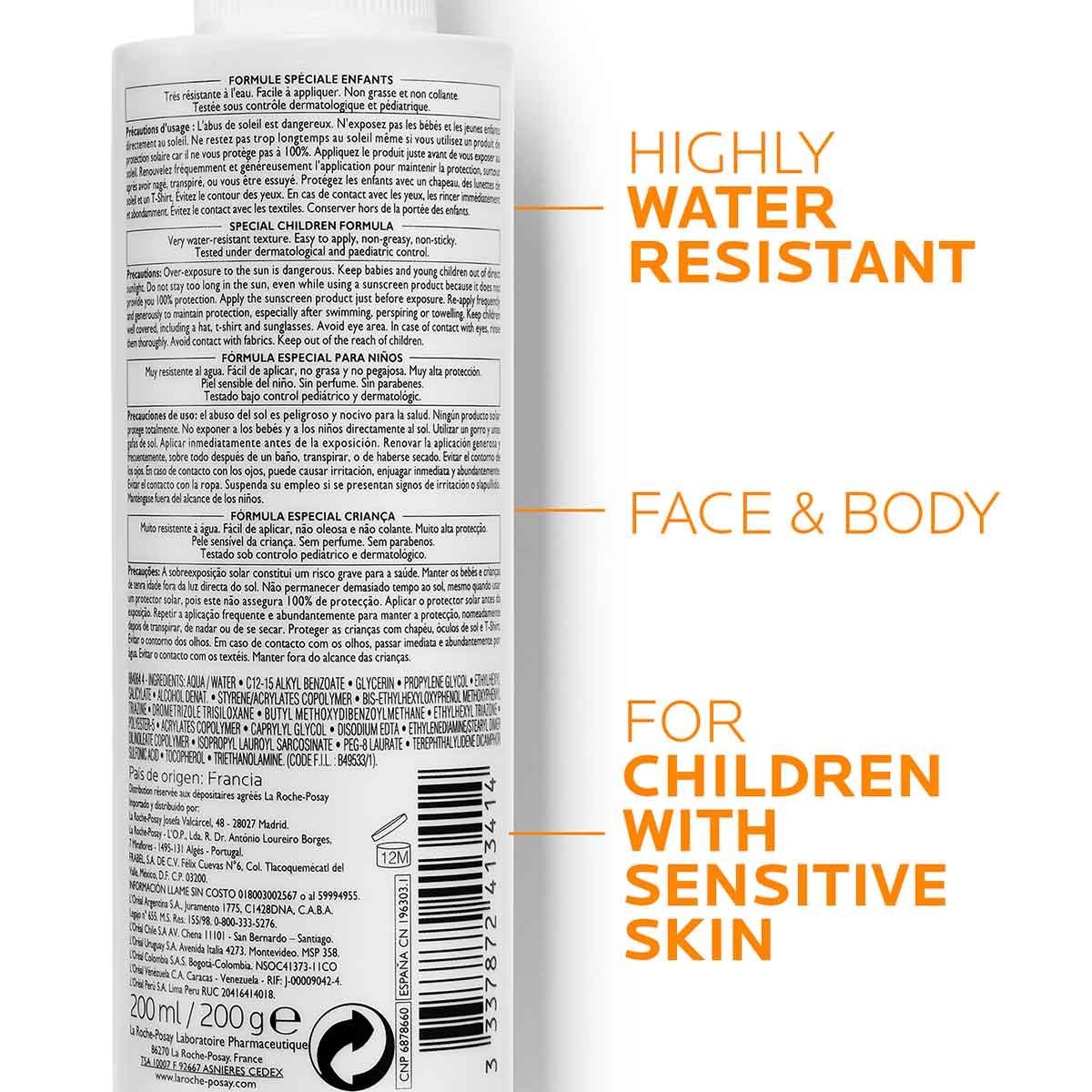 La Roche Posay ProductPage Sun Anthelios DP Spray Spf50 200ml 33378724
