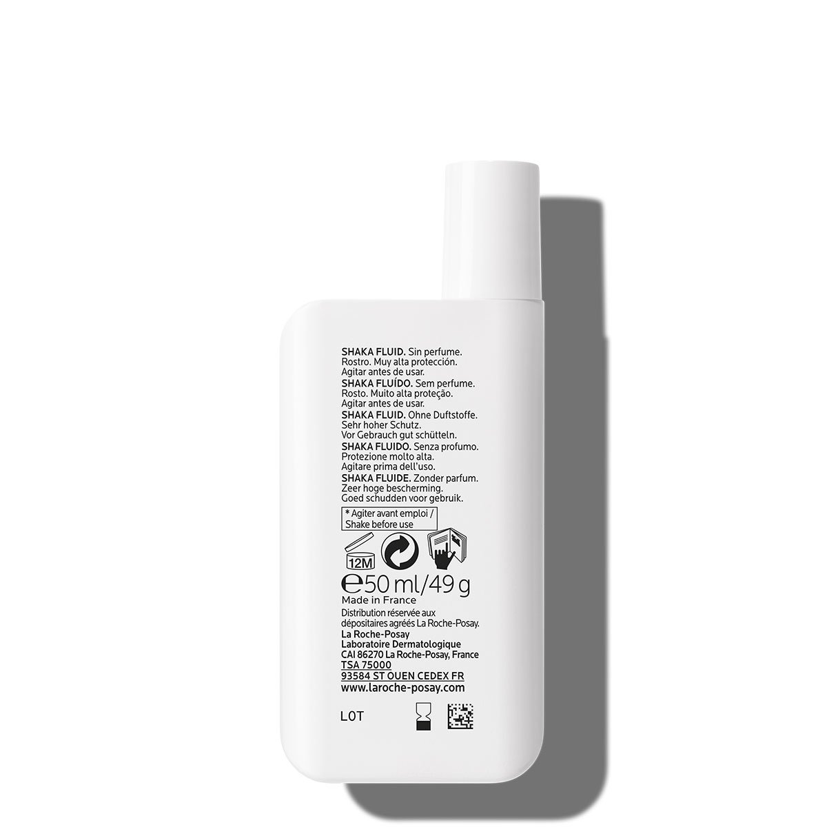 La Roche Posay ProductPage Sun Anthelios Shaka Fluid Spf50 50ml Fragra