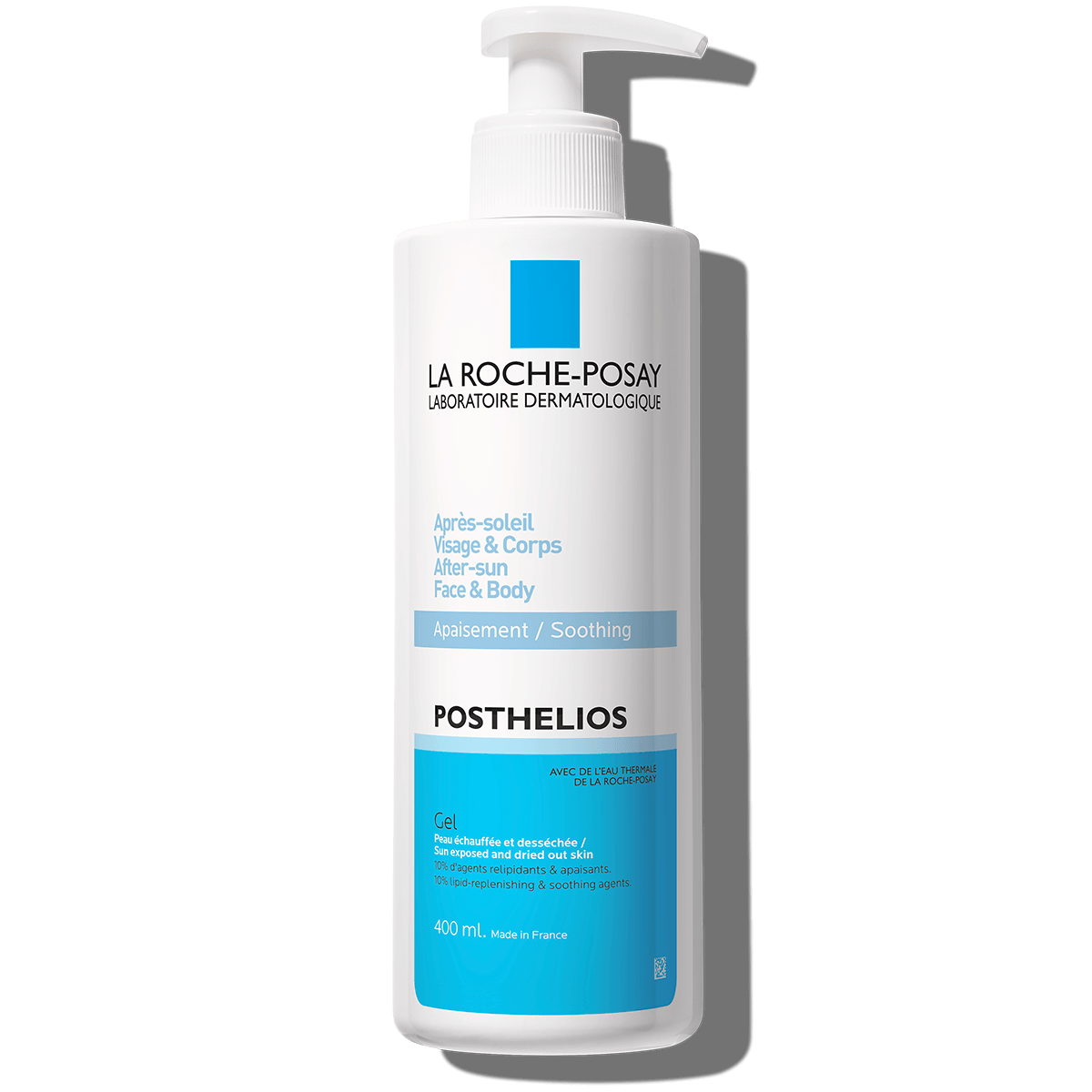 La Roche-Posay After-Sun Melt-In-Gel, 400ml A cooling and hydrating after-sun gel for sun-exposed skin